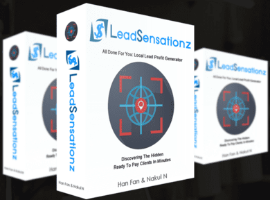 LeadSensationz With OTO1 + OTO2 Personal Account