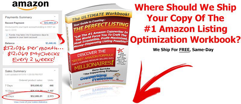 Amazon Listing Optimization Secrets Workbook