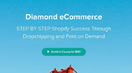 Diamond ECommerce STEP BY STEP Shopify Success Through Dropshipping And Print On Demand