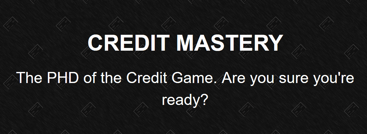 Stephen Liao - Credit Mastery