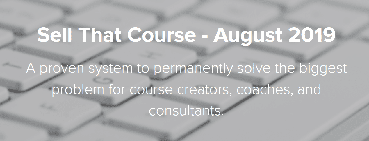 Heather & Pete Reese - Sell That Course - August 2019