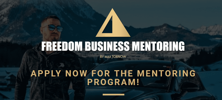 Max Tornow – Freedom Business Mentoring