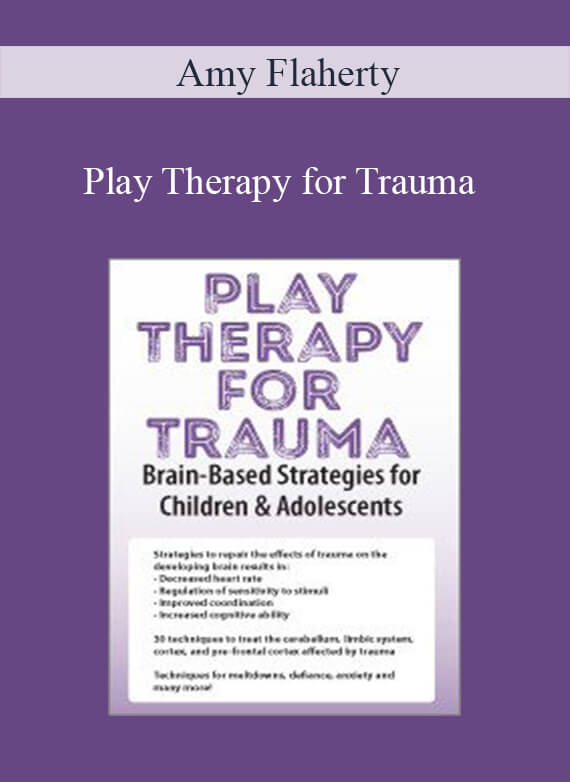 Amy Flaherty - Play Therapy for Trauma Brain-Based Strategies for Children & Adolescents