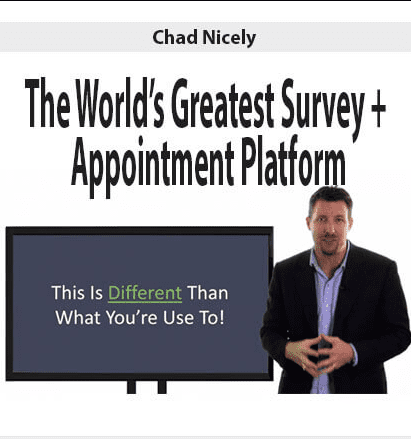 Survay by Chad Nicely – The World’s Greatest Survey + Appointment Platform