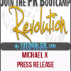 Michael X - Press Release Bootcamp Alumni