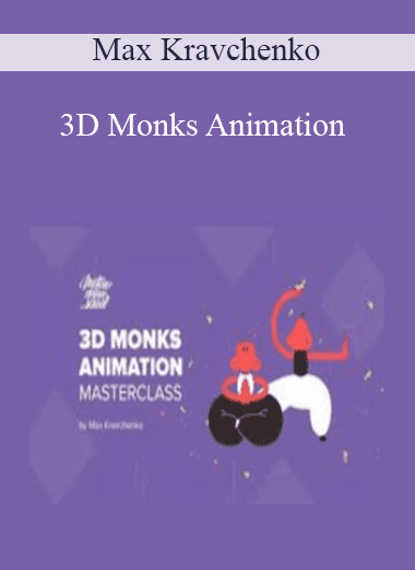 3D Monks Animation - Max Kravchenko