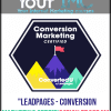 "Leadpages - Conversion Marketing Certification Program "