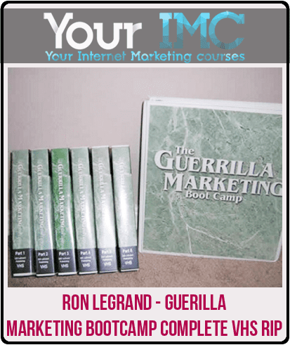 Ron LeGrand - Guerilla Marketing Bootcamp complete VHS Rip