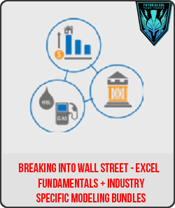 Breaking Into Wall Street - Excel & Fundamentals + Industry-Specific Modeling Bundles