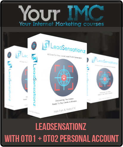 LeadSensationz With OTO1 + OTO2 Personal Account