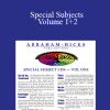 Abraham Hicks - Special Subjects Volume 1+2