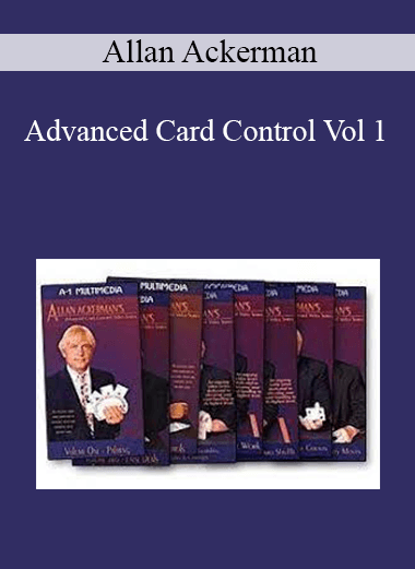 Allan Ackerman - Advanced Card Control Vol 1