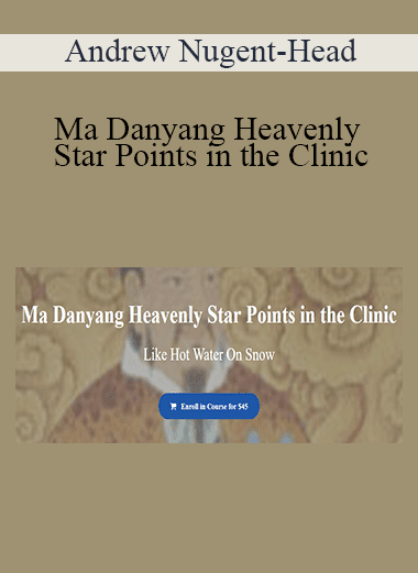 Andrew Nugent-Head - Ma Danyang Heavenly Star Points in the Clinic