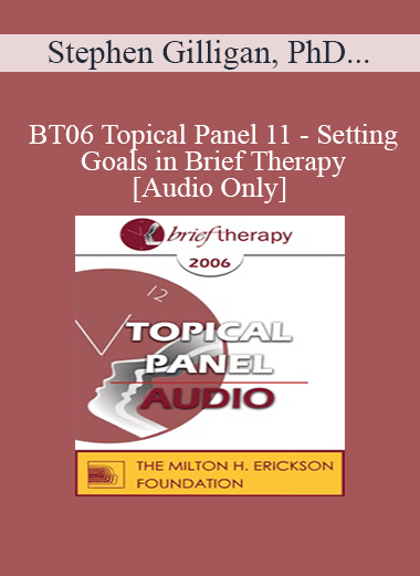 [Audio Download] BT06 Topical Panel 11 - Setting Goals in Brief Therapy - Stephen Gilligan