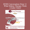 [Audio Download] BT08 Conversation Hour 11 - What Makes Therapy Work: Science or Art? - Claudio Naranjo