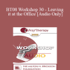 [Audio Download] BT08 Workshop 30 - Leaving it at the Office: Psychotherapist Self-Care - John Norcross