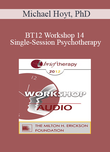 [Audio Download] BT12 Workshop 14 - Single-Session Psychotherapy: Enhancing One-Meeting Potentials - Michael Hoyt