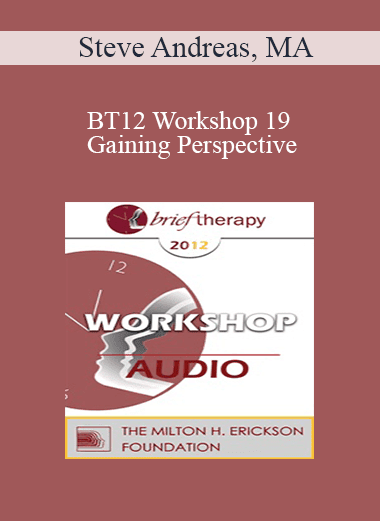 [Audio Download] BT12 Workshop 19 - Gaining Perspective: A Balancing Act - Steve Andreas