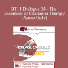 [Audio Download] BT14 Dialogue 03 - The Essentials of Change in Therapy - Francine Shapiro