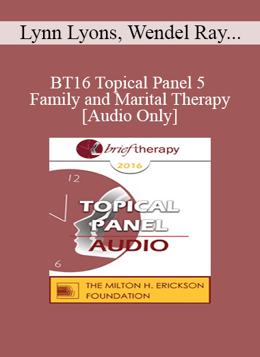 [Audio Download] BT16 Topical Panel 5 - Family and Marital Therapy - Lynn Lyons