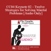 [Audio Download] CC04 Keynote 02 - Twelve Strategies for Solving Marital Problems - Cloe Madanes