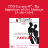 [Audio Download] CC09 Keynote 07 - The Importance of Gay Marriage - Pat Love