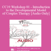 [Audio Download] CC19 Workshop 01 - Introduction to the Developmental Model of Couples Therapy - Ellyn Bader