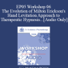 [Audio Download] EP05 Workshop 06 - The Evolution of Milton Erickson's Hand Levitation Approach to Therapeutic Hypnosis and Psychotherapy - Ernest Rossi