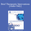 [Audio Download] EP85 Workshop 18 - Brief Therapeutic Interventions - Paul Watzlawick