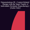 [Audio Download] IC92 Workshop 41b - Demonstrations III - Context-Related Therapy with the 'Inner' Family of Individuals (Systemic Hypnotherapy) - Gunther Schmidt