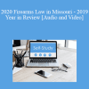 The Missouribar - 2020 Firearms Law in Missouri - 2019 Year in Review