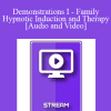 IC92 Workshop 13a - Demonstrations I - Family Hypnotic Induction and Therapy - Camillo Loriedo