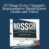 Tom Krause - 50 Things Every Claimant's Representative Should Know