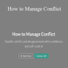 Barry Winbolt MSc.(Tr) - How to Manage Conflict