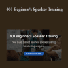 Bart Baggett - 401 Beginner's Speaker Training