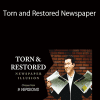 Ben Salinas - Torn and Restored Newspaper