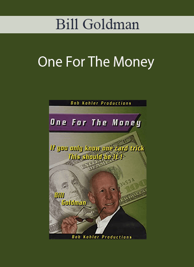 Bill Goldman - One For The Money