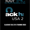 Blackhat USA 2016 Training Video