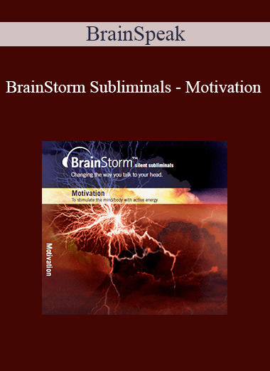 BrainSpeak - BrainStorm Subliminals - Motivation