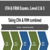 CFA & FRM Exams. Level 2 & 3