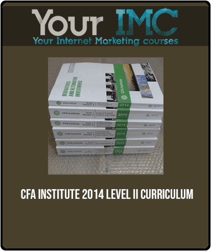 [Download Now] CFA Institute - 2014 Level II Curriculum