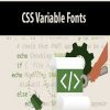 CSS Variable Fonts