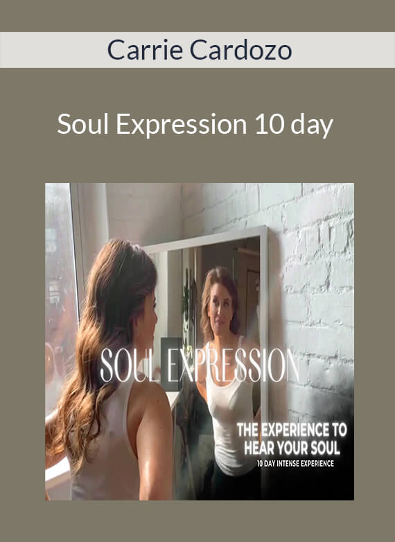 Carrie Cardozo - Soul Expression 10 day