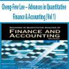 Cheng-Few Lee – Advances in Quantitative Finance & Accounting (Vol 1)