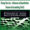 Cheng-Few Lee – Advances in Quantitative Finance & Accounting (Vol 6)