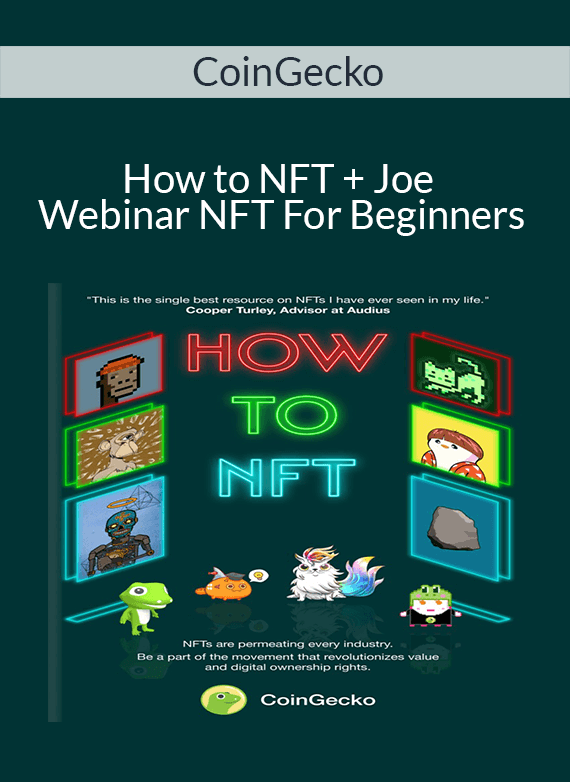 CoinGecko - How to NFT + Joe Webinar NFT For Beginners