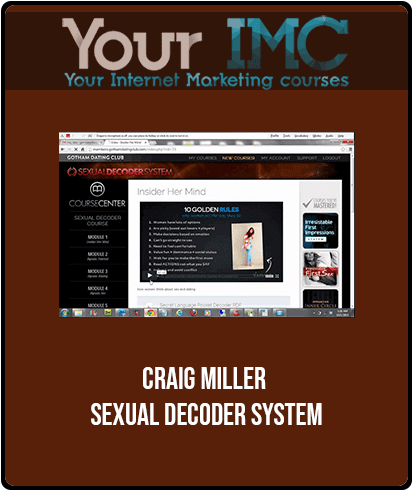 [Download Now] Craig Miller - Sexual Decoder System