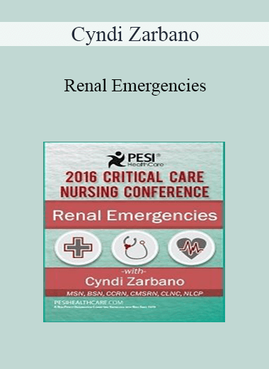 Cyndi Zarbano - Renal Emergencies