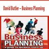 David Butler – Business Planning