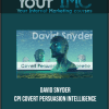 David Snyder - CPI Covert Persuasion Intelligence